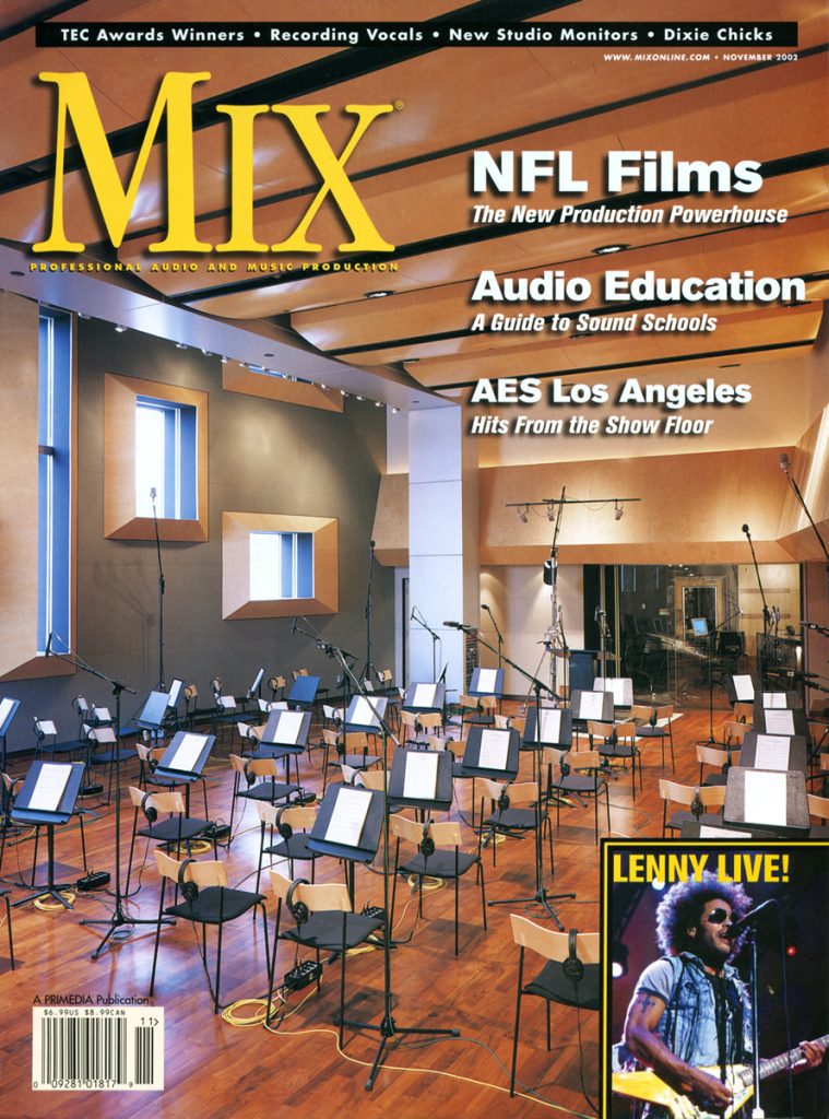 Mix Magazine - November 2002