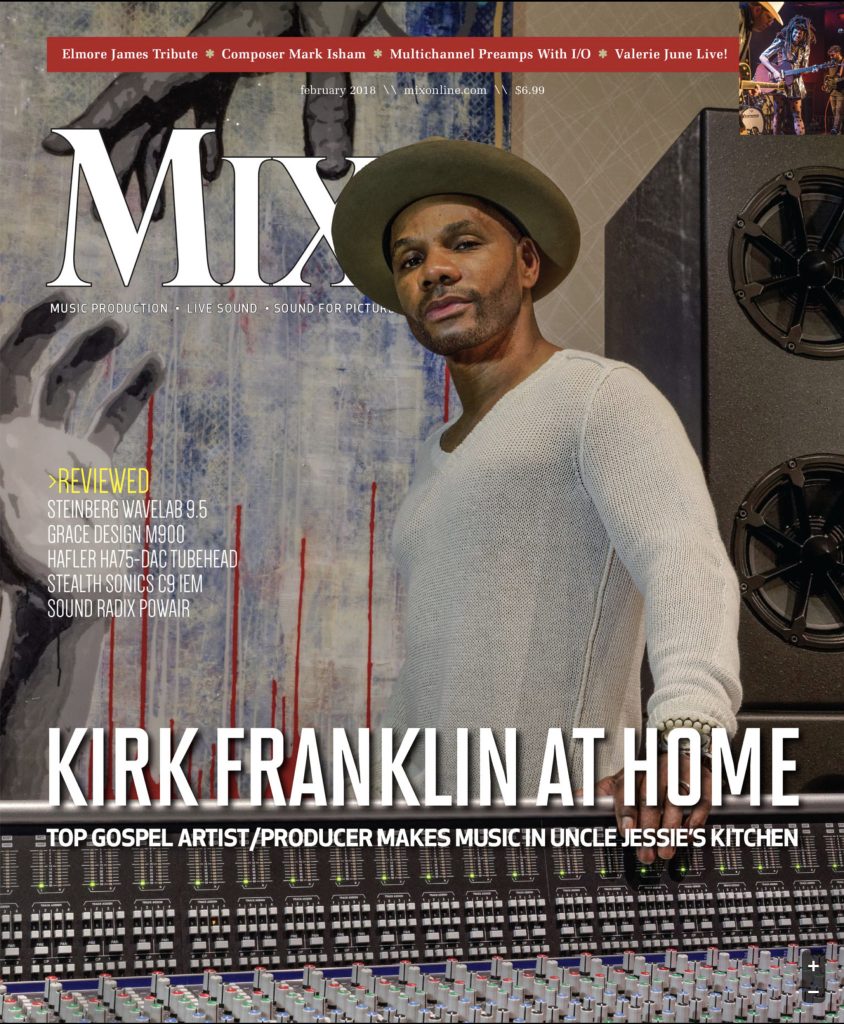Kirk Franklin Mix Magazine Cover February 2018