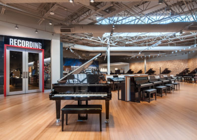 Sweetwater Retail Piano Showroom