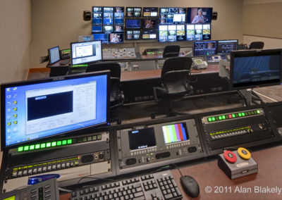 Brigham Young University Broadcast - TV Video Control Room