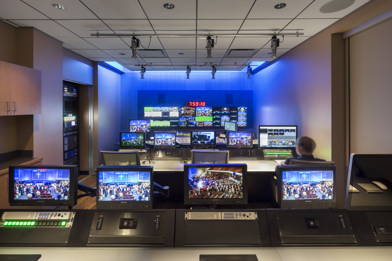 Central Church of God - Video Control Room
